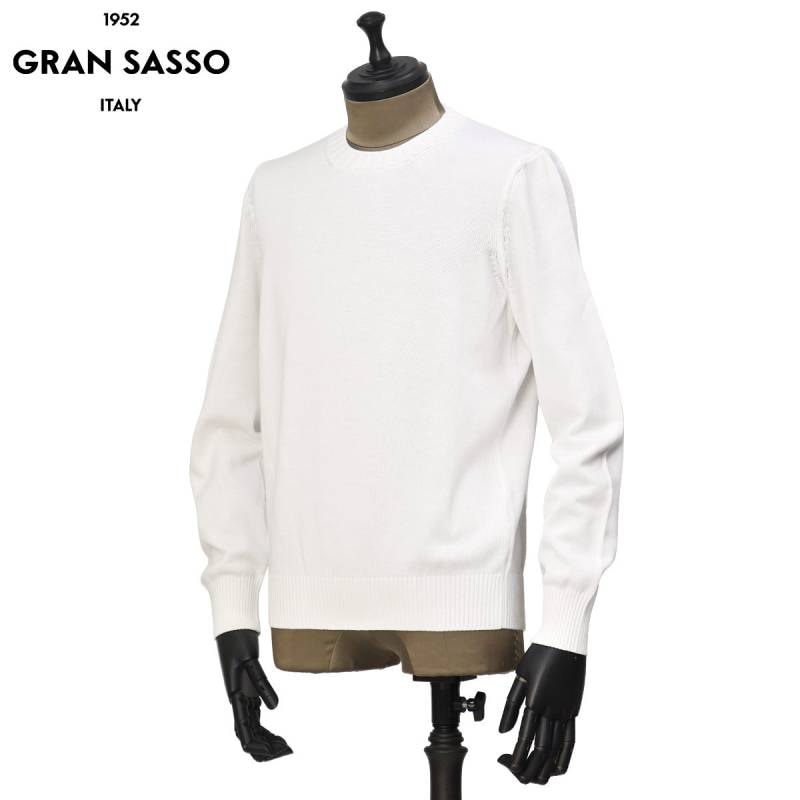 GRAN SASSO【グランサッソ】クルーネックニット 23107 18136 001