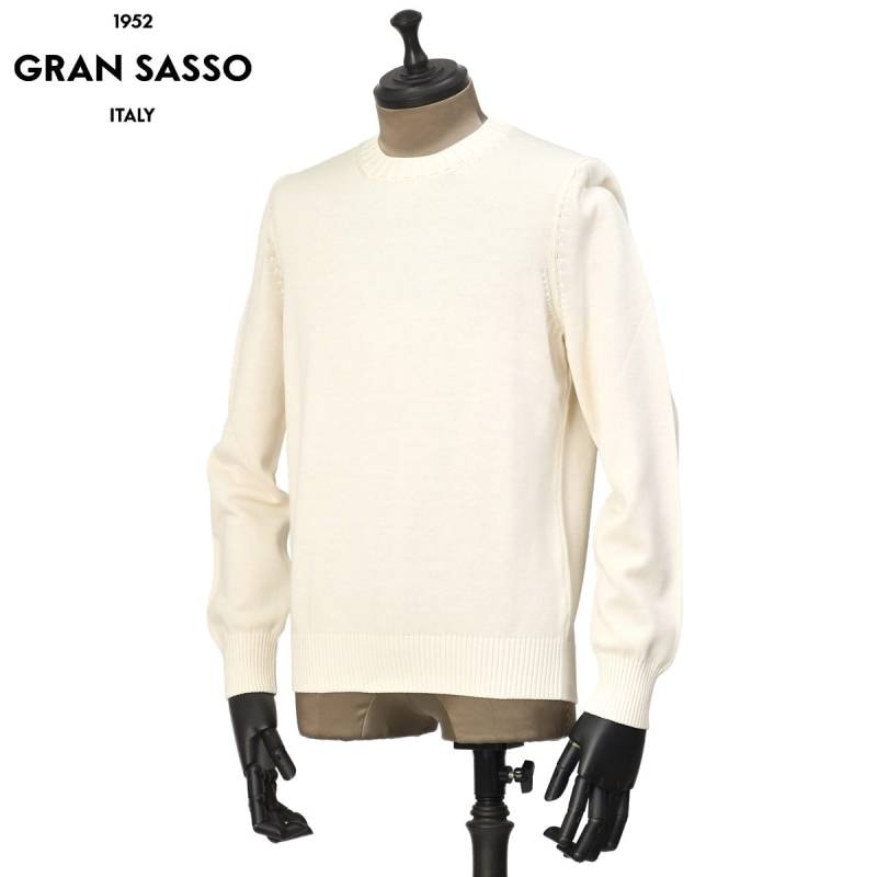 SALE】GRAN SASSO【グランサッソ】クルーネックニット 23107 18136 007