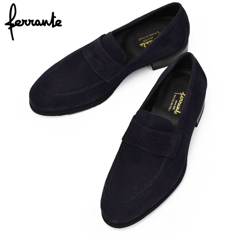 予約7月入荷】Ferrante【フェランテ】コインローファー ISEO CAMOSCIO