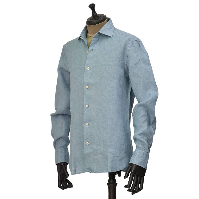 アレッサンドロゲラルディ メンズ シャツ トップス Solid color shirt アレッサンドロゲラルディ ALESSANDRO GHERARDI オープン