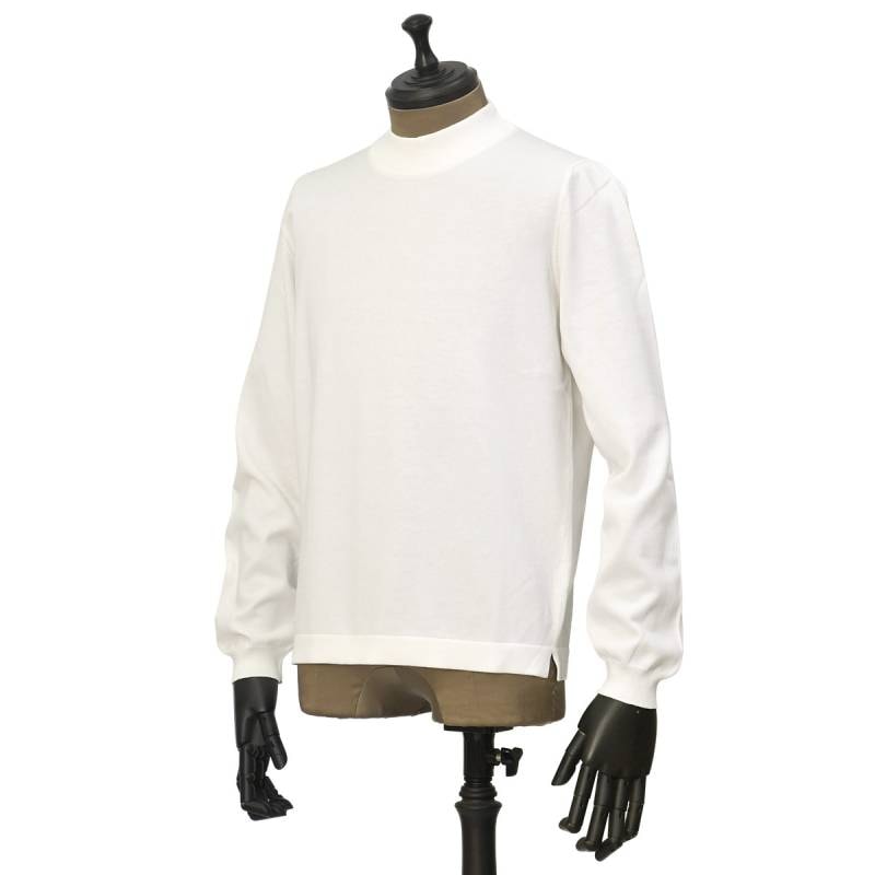 グランサッソ　コットンニット　50 SALE｜GRAN SASSO グランサッソ / シルクコットン クルーネック