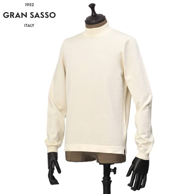GRAN SASSO【グランサッソ】モックネックニット 58108 18120 007
