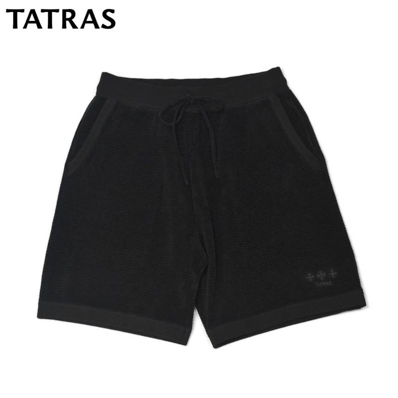 TATRAS【タトラス】ショートニットパンツ NIDRI コットン ポリエステル