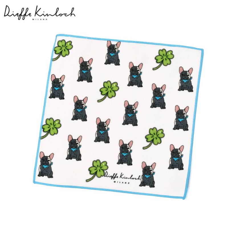 Dieffe Kinloch【ディエッフェ・キンロック】プリントタオルハンカチ