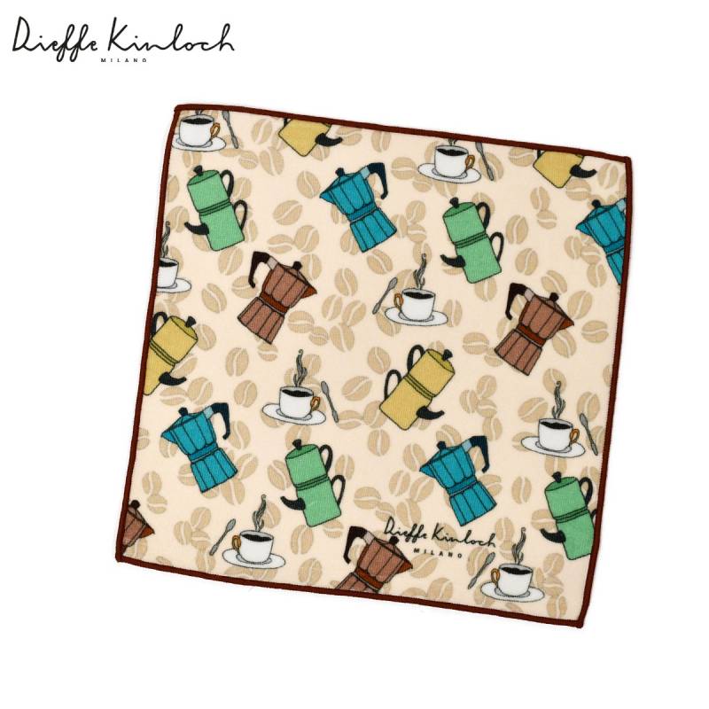 Dieffe Kinloch【ディエッフェ・キンロック】プリントタオルハンカチ