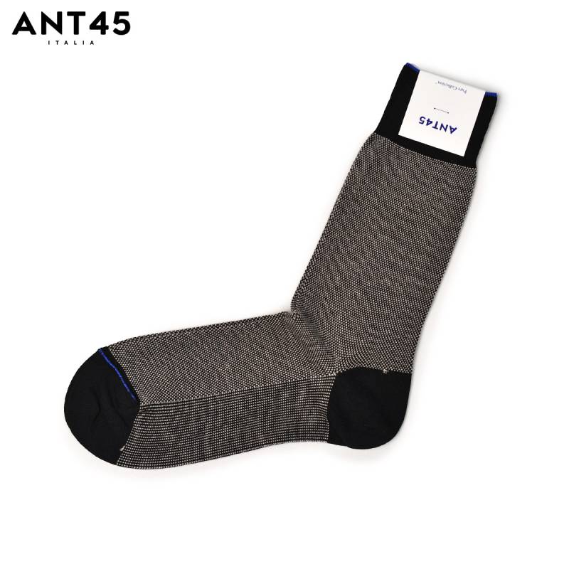 ANT45【アントクワランタチンクエ】ソックス靴下 OXFORD K01 BLACK