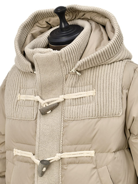 BBR【ビービーアール】ショートダッフルコート SHORT 22BB004 276 SAND