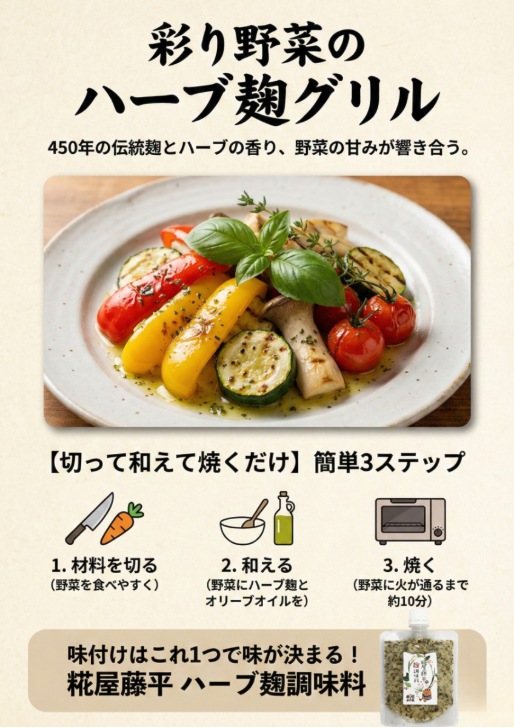 糀屋藤平のハーブ麹