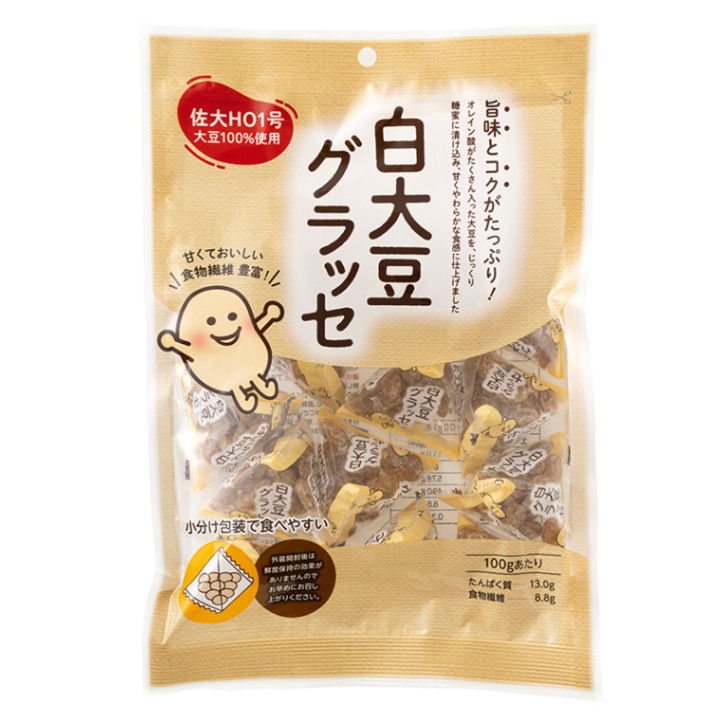 白大豆グラッセ （小分けタイプ）1袋