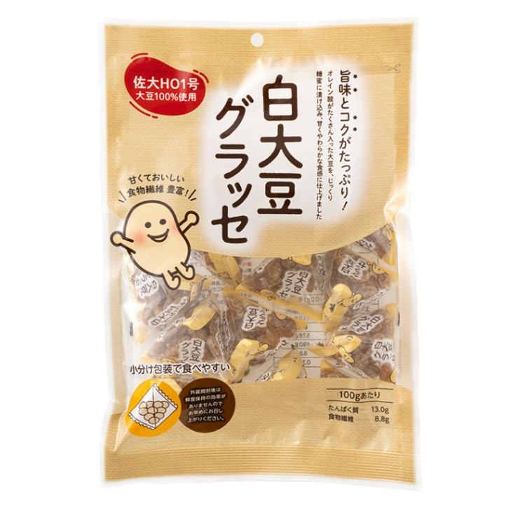 白大豆グラッセ （小分けタイプ）1ケース（15袋入り）
