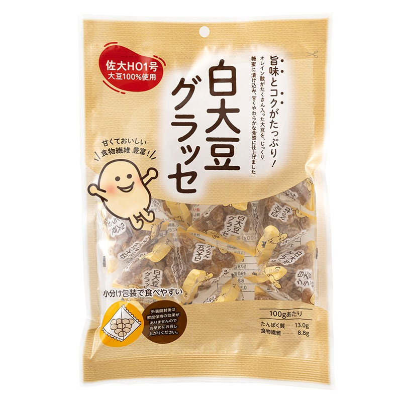 白大豆グラッセ （小分けタイプ）1袋