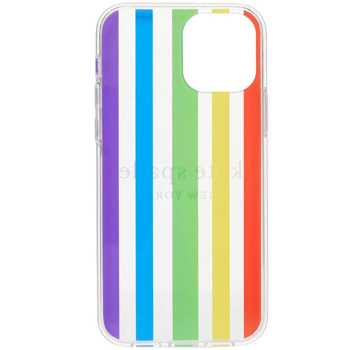 ケイトスペード iphone12 ケース ブランド スマホケース iphoneケース かわいい ハードケース レインボー Kate Spade New York