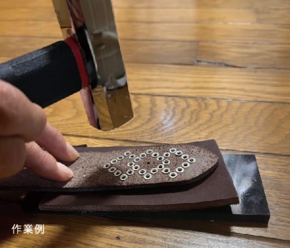 スタッズDIYベルトキット<br>ASAKUSA革百貨店謹製 | ASAKUSA