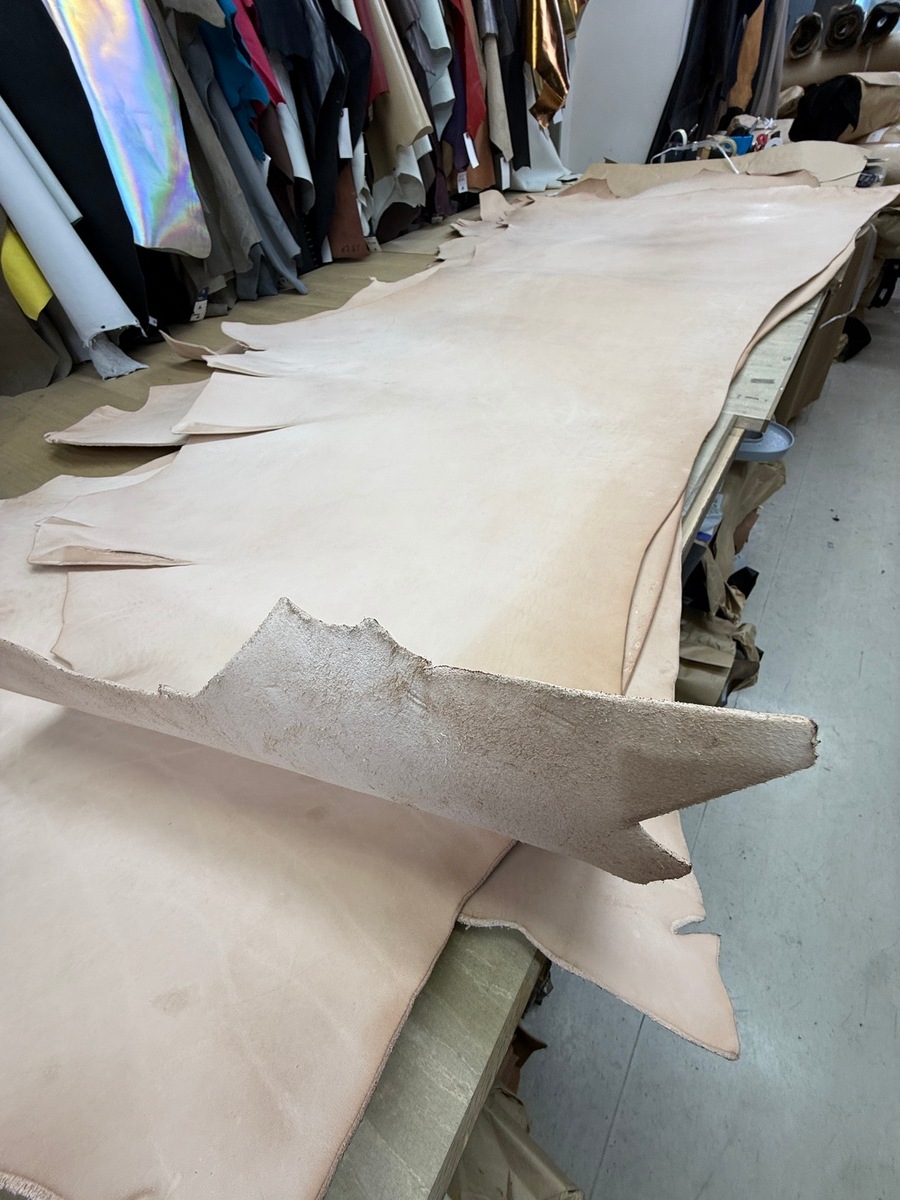 極厚3.5mmヌメ生成　B級　特価セール品第三弾　税込＋送料込