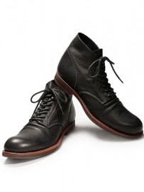 【POINT2倍】【MR.OLIVEミスターオリーブ】 WATER PROOF SHIRINK LEATHER / SEVEN HOLE HUNTING BOOTS ME521(ブラック)