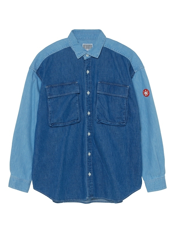 C.E/CAVEMPT】TWO COLOUR DENIM SHIRT CES18SH01 | CAV-EMPT (C.E  