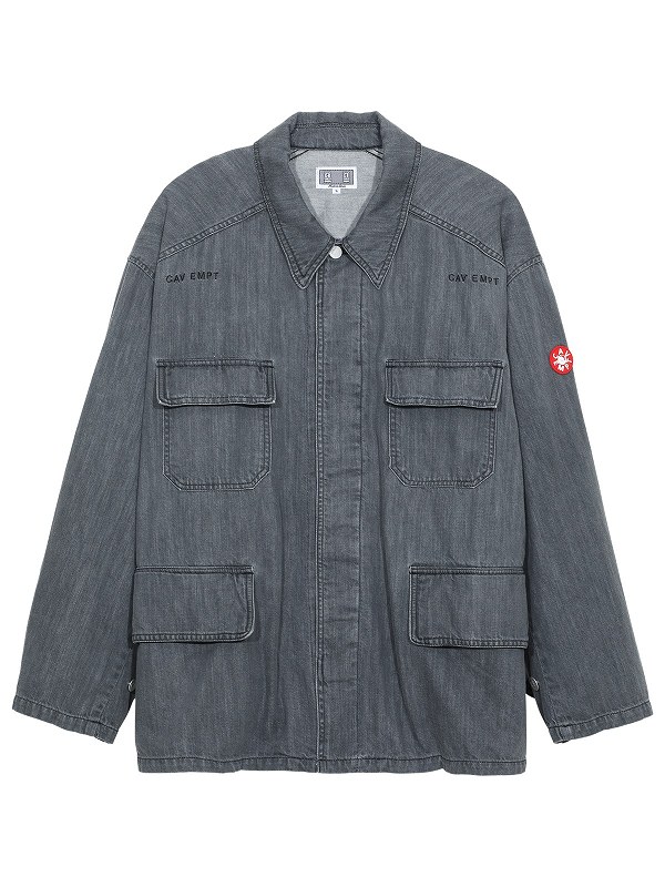 C.E/CAVEMPT】 WASHED BLACK DENIM JACKET CES19JK13 | CAV-EMPT (C.E