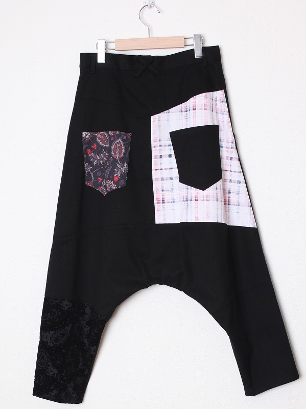 stof　ストフ　サルエルパンツ　ベッドサイドドラマ bedsidedramaベッドサイドドラマ】 Mix Saruel Pants bsd21SS-13(2色