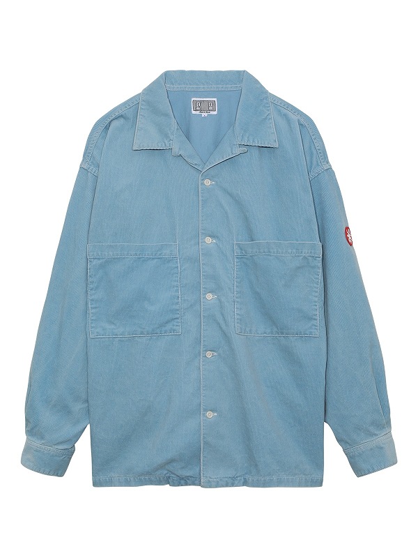 c.e cavempt BLEACHED CORD OPEN SHIRT M