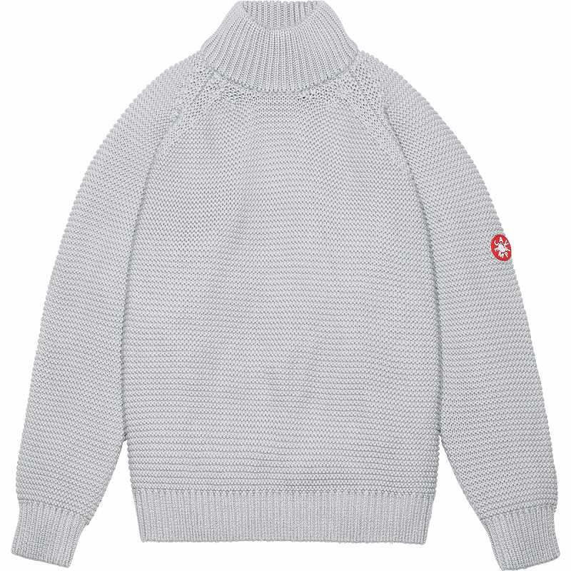 C.E CAVEMPT ニット C.E / Mock Turtle Knit cavempt grey