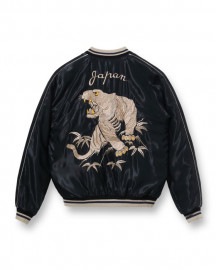 【TAILOR TOYO テーラー東洋】  Lot No. TT15173-162 / Early 1950s Style Acetate Souvenir Jacket “DUELLING DRAG