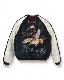 【TAILOR TOYO テーラー東洋】Lot No. TT15174-119 / Early 1950s Style Acetate Quilted Souvenir Jacket “EAGLE” 