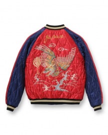 【TAILOR TOYO テーラー東洋】Lot No. TT15174-128 / Mid 1950s Style Acetate Quilted Souvenir Jacket “DRAGON & 