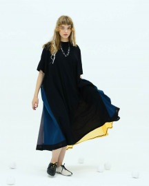 【POINT2倍】【BEDSIDEDRAMAベッドサイドドラマ】Peacock Dress tee（bsd23SS-27）|BEDSIDEDRAMA
