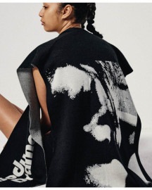 【POINT5倍】【ALMOSTBLACKオールモストブラック】22AW-KT03 STOLE （ストール）(22AW-BL01)ブラック|ALMOSTBLACK