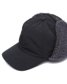 【QUOLT クオルト】BOA-FLAP CAP / BLACK（2色）901T-1637