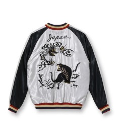 【TAILOR TOYO テーラー東洋】 TT15273-128 / Early 1950s Style Acetate Souvenir Jacket “EAGLE” × “DRAGON & TIG
