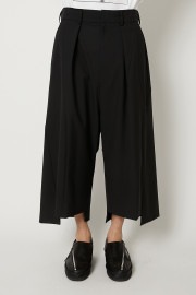 【ALMOSTBLACKオールモストブラック】LAYERED LINE W SLACK（23SS-PT02）|ALMOSTBLACK