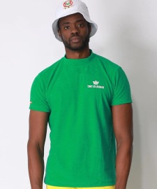 ★【TMTティーエムティー】SOFT PILE MOCK-NECK SHIRT★ / GREEN