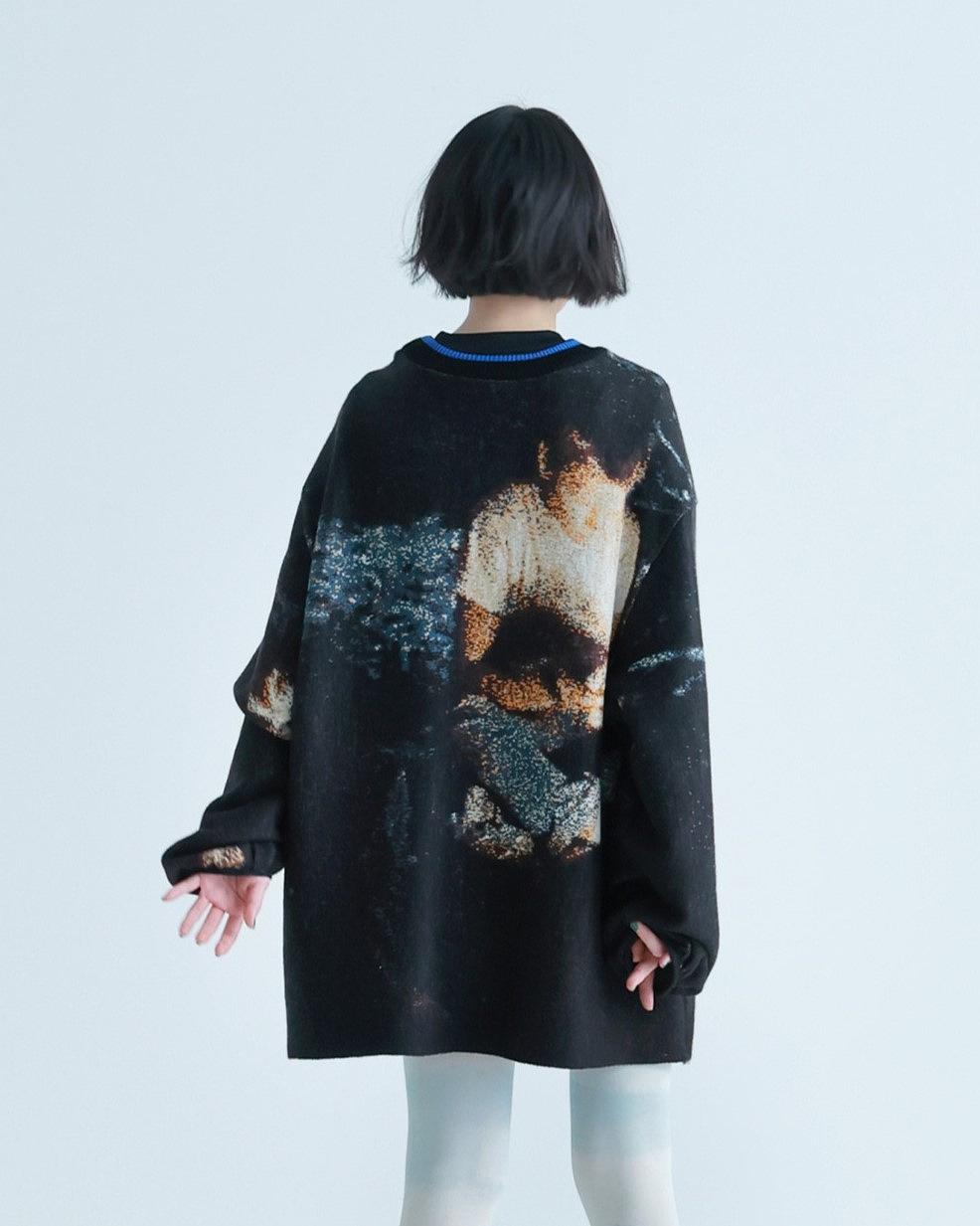 POINT2倍!!】【NEYVOR ネイバー】 Road Movies Knit Sweater (NV23AW 