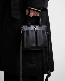 【POINT2倍】【Rich I/リッチアイ】S.RECTANGLE [LEATHER HELMET BAG・SMALL]Rich I-06-B-04（14）