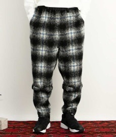 【受注】【POINT２倍】【STOFストフ】Wool Shaggy Bontage Pants(SF24AW-07) (2色）