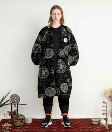 【受注】【POINT２倍】【STOFストフ】Roots JQ Knit Coat(SF24AW-15) (3色）