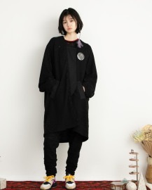 【受注】【POINT２倍】【STOFストフ】Roots JQ Knit Coat(SF24AW-15) (3色）