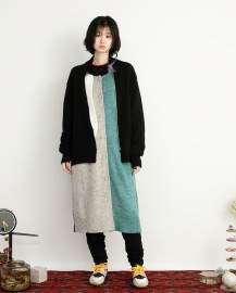 【予約８月〜９月】【POINT２倍】【STOFストフ】Mohair Layer Light Knit Coat(SF24AW-10) (2色）