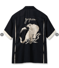 【TAILOR TOYO テーラー東洋 】Lot No. TT39302 / SUKA BOWLING SHIRT “ROARING TIGER”