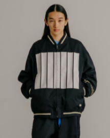 【POINT2倍】【FACETASM ファセッタズム】FACETASM×DICKIES 7BARS STADIUM JACKET（3色）