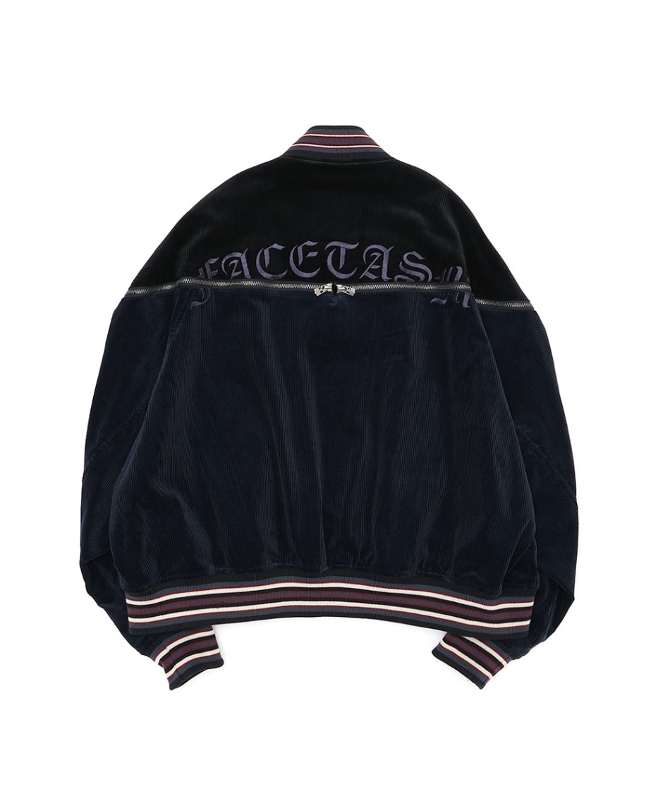 【国内買付】FACETASM CORDUROY ZIPPER JACKET ジャケット FACETASM ファセッタズム】CORDUROY ZIPPER JACKET/BROWN×CAMEL