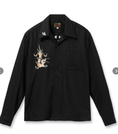 【TAILOR TOYO テーラー東洋】（TT29334） / Mid 1960s Style Rayon Vietnam Shirt “VIETNAM MAP”