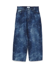 【FACETASM ファセッタズム】GALAXY DENIM BIG HEART PANTS/INDIGO/インディゴ(2色)