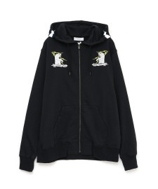 【FACETASM ファセッタズム】SKA ZIP-UP SWEAT/BLACK/ブラック