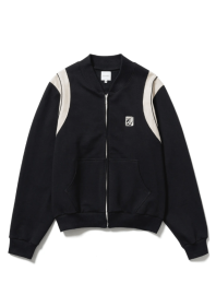 【Sasquatchfabrix / サスクワッチファブリックス】“STADIUM  ZIP UP SWEAT BLOUSON 24AW-CSS-009