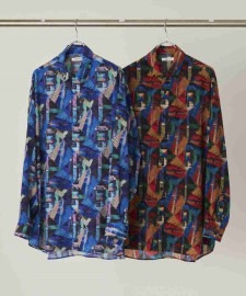 【受注特典:POINT10倍】【A NOVEL DAY. /ア ノーベル デイ】GEOMETRY WALL LS SH（375102） (3色)