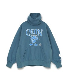 【FACETASM×CPD】Mr.SHIRAI HIGHNECK SWEAT/SMOKE BLUE