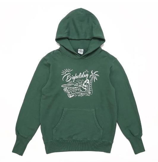 TMT VINTAGE SWEAT HOODIE グリーン TMT VINTAGE SWEAT HOODIE グリーン