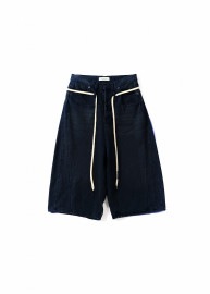 【POINT 2倍】【WIZZARD (ウィザード)】DENIM BAGGY SHORTS（W25SS-PA050）（2色）